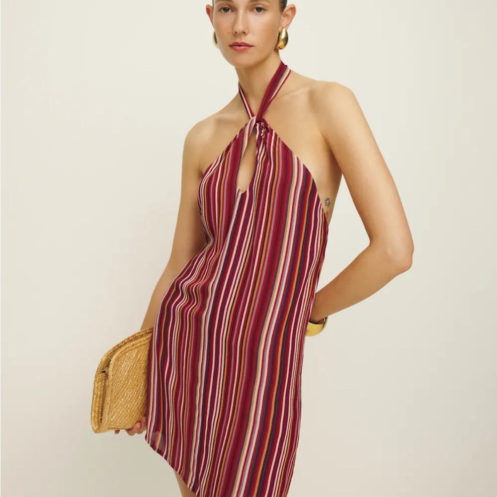 Reformation Bibi Dress - Rio Stripe